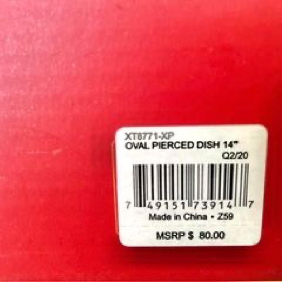 SPODE Christmas Tree 14” Oval Platter - Picture 7 of 8